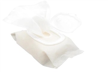 What's the matter with baby wipes having white foam in contact with water